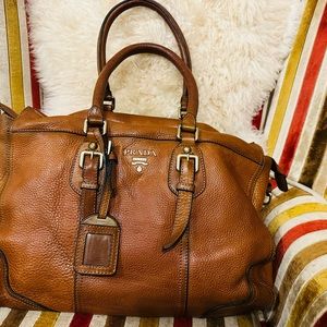 Vintage Prada Leather Handbag